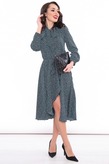 Платье "Мисс Настроение" (грин) П3221