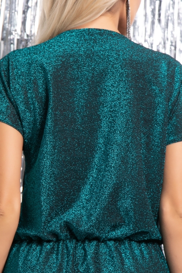 Платье "Мэри" (изумруд) П7540