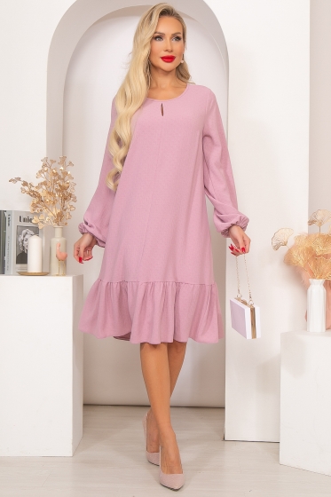 Платье "Берцелия" (пыльная роза) П4078