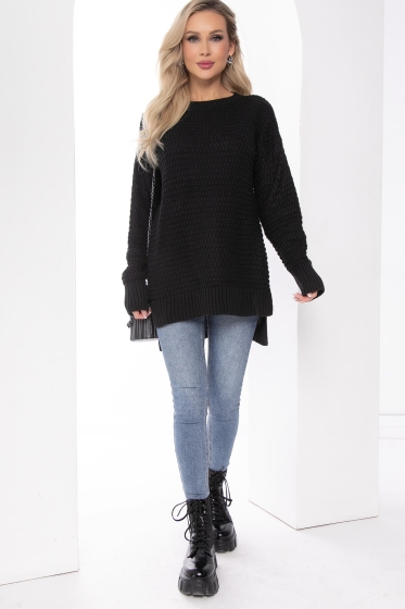 Джемпер "Виола" (блэк) Б8119