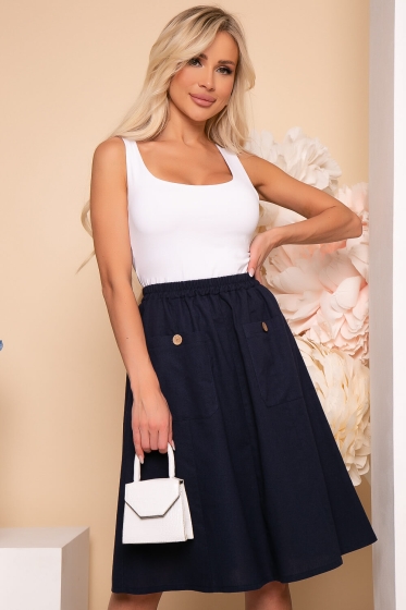 Юбка "Снежана" (блю) Ю3796