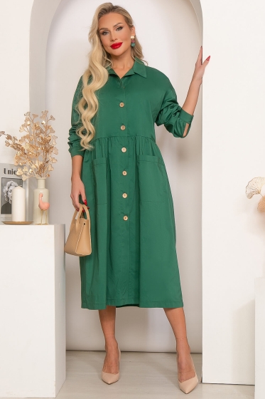 Платье "Сибилла" (изумруд) П4074