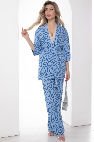 Костюм "Зарина" (голубой) К9003