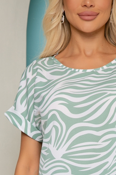 Блуза "Амади"(мята) Б3878