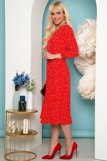 Платье "Загадочная леди" (рэд) П3633