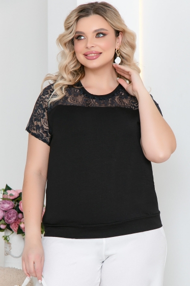 Блуза "Анила" (блэк) Б5553