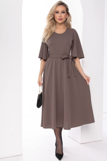Платье "Ирина" (капучино) П8010