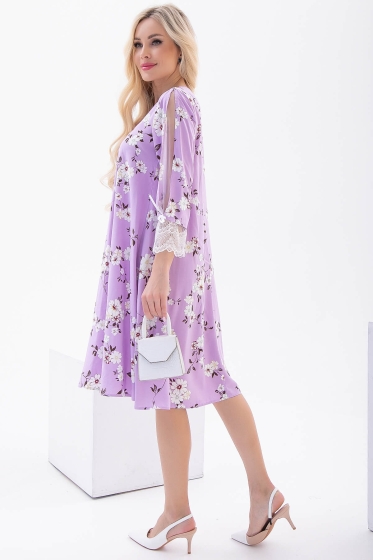 Платье "Яна" (лаванда) П6017