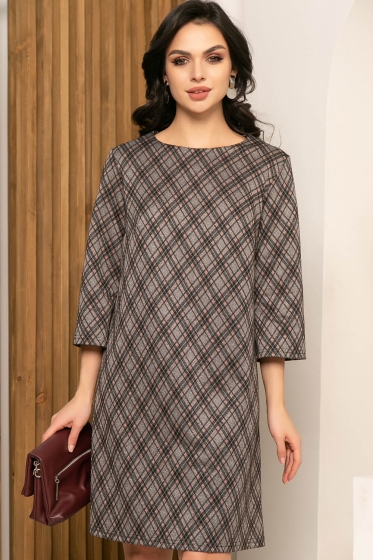 Платье "Мон Амур" (грей) П5188