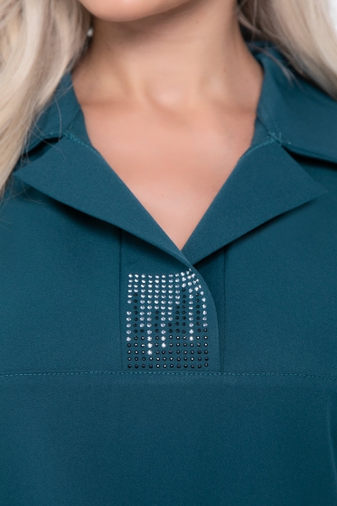 Платье "Сабина" (грин) П7119