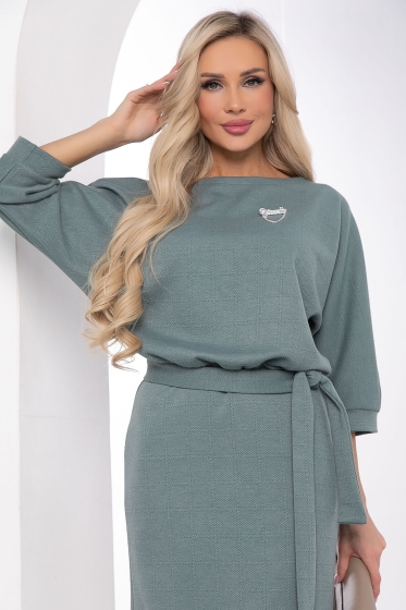 Платье "Легкое настроение" (мята) П8449