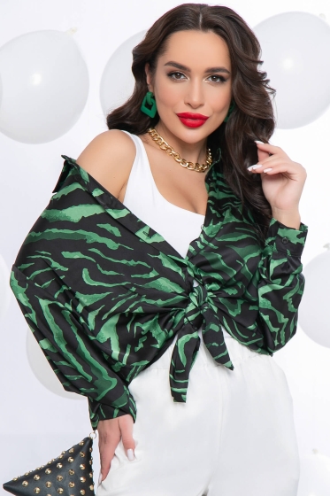 Рубашка "Лила" (грин) Б5562