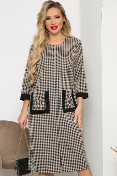 Платье "Александра" (беж) П4412