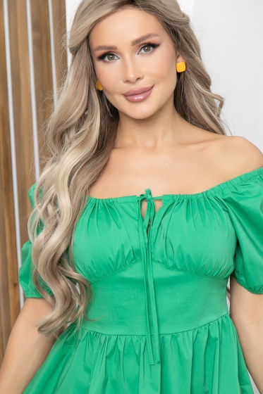 Платье "Милашка" (яркая зелень) П5711