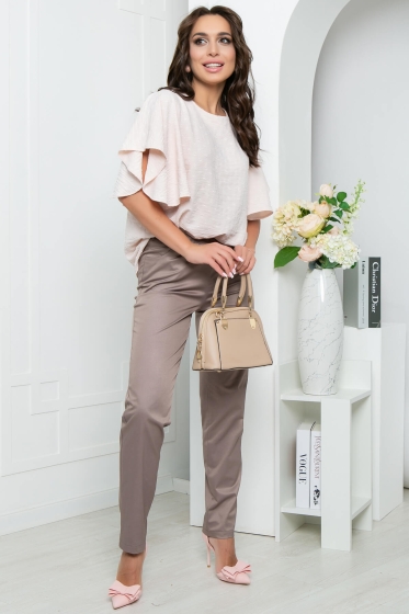 Брюки "Эдем" (капучино) Б5249