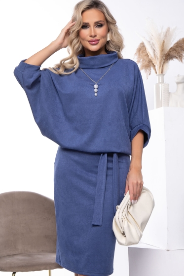 Платье "Антония" (джинс) П7727