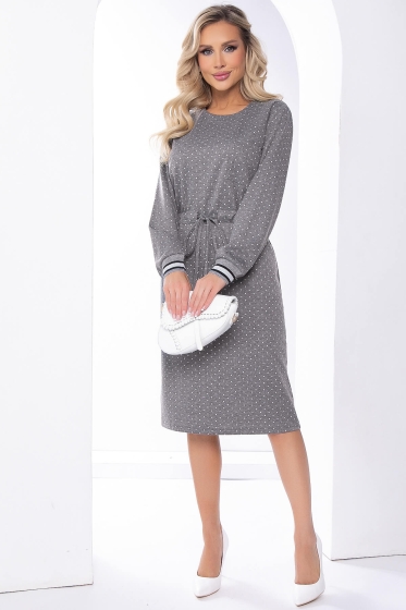 Платье "Верона" (грей) П8165