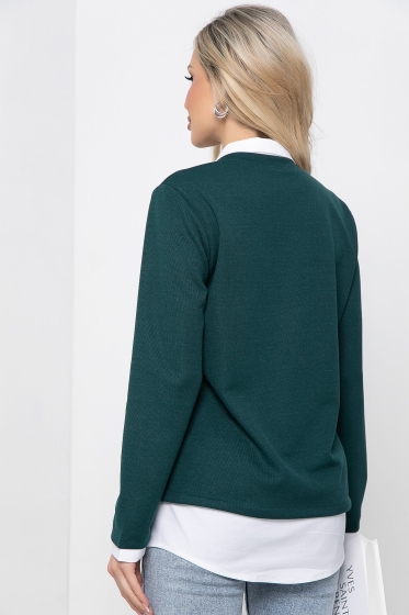 Джемпер "На высоте" (изумруд) Б8546