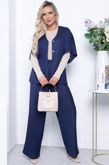 Костюм "Элегант" (индиго) К7152