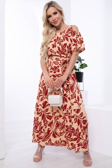 Платье "Марианна" (беж) П6795