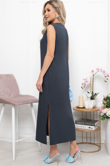 Сарафан "Айлин" (индиго) П5291