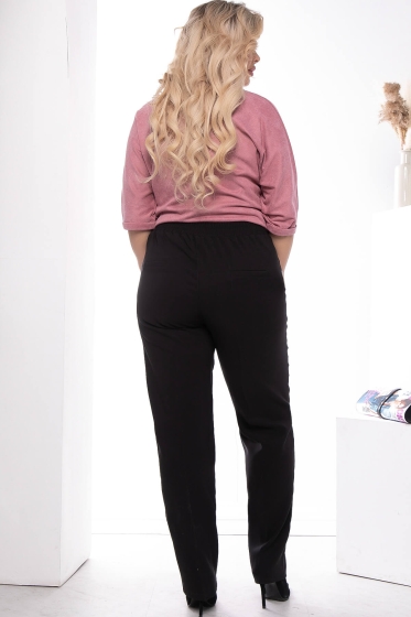 Брюки "Любава" (блэк) Б7670