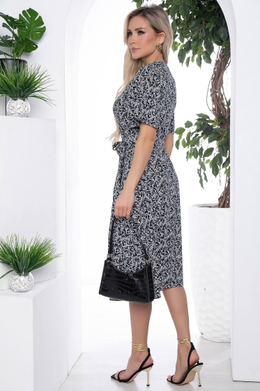 Платье Мода люкс черное П10086