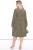 Платье "Муза" (хаки) П3201