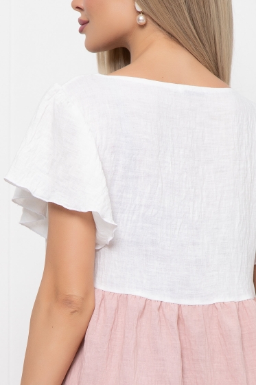 Платье "Ветер перемен" (пыльная роза) П6052