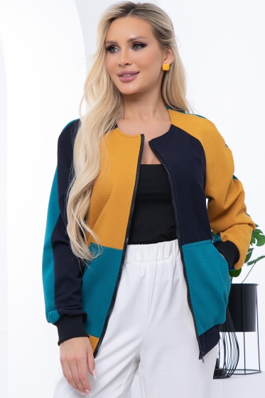 Бомбер "Каприз" (мультиколор) Б6737