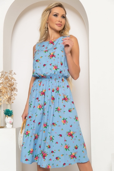 Платье "Элли" (блю) П4092