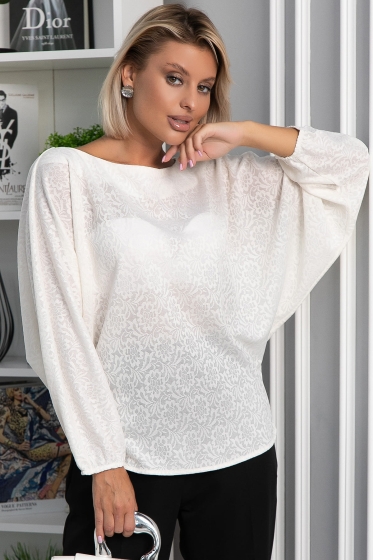 Блуза Путь к сердцу (молочная) Б14175-30М