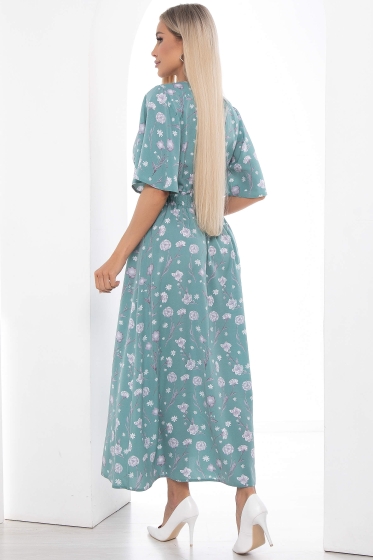 Платье "Милена" (олива) П8929