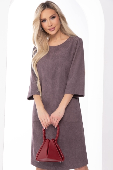 Платье "Рита" (пыльная роза) П8223