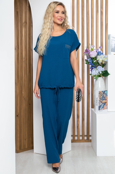 Костюм "Джанин" (индиго) К5312