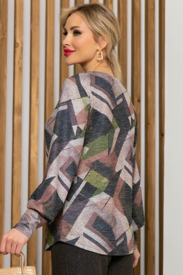 Джемпер "Селин" (геометрия) Б4627