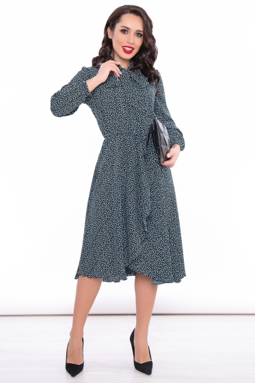 Платье "Мисс Настроение" (грин) П3221