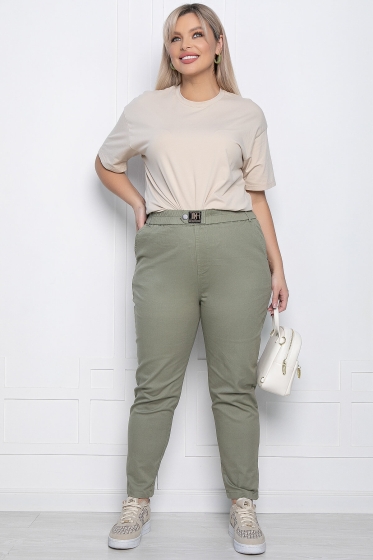 Джинсы Пленительный образ (олива) Б10308