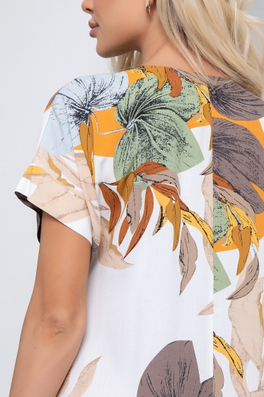 Платье "Вдохновляй!" (вайт) П6061