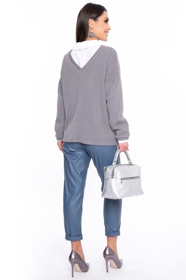 Джемпер "Викки" (серебро) Б2830