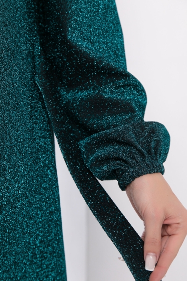 Платье "Аида" (изумруд) П7627
