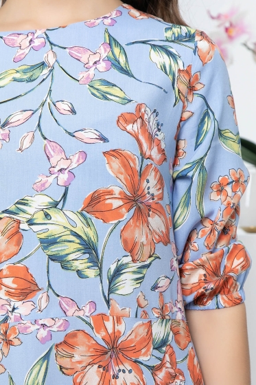 Платье "Фрэнсис" (голубое) П5670