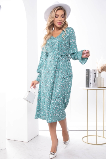 Платье "Натали" (грин) НЬЮ П7364