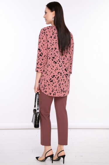 Костюм "Стильная дива" (ягодный) К2485