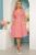 Платье "Летний мотив" (коралл) П3618