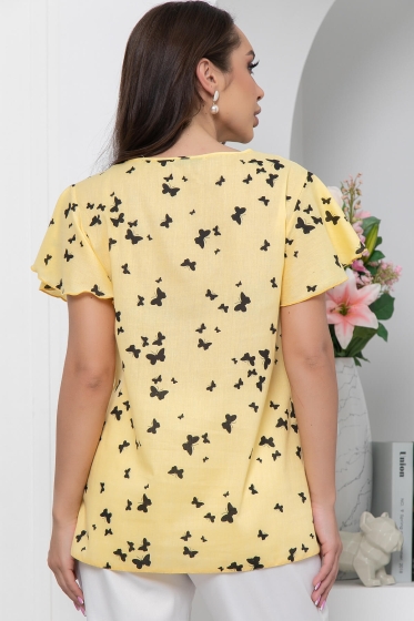 Блуза "Гайана" (желтая) Б6776