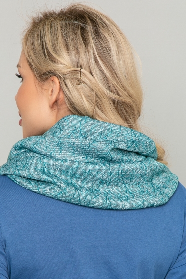 Снуд (нежная бирюза) СТ4