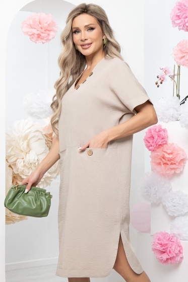 Платье "Асель" (беж) П5519