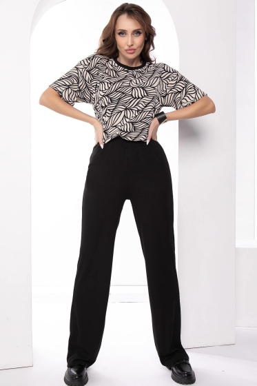 Костюм "Шаисса" (беж/черный) К8344