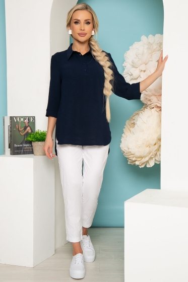 Блуза "Ирэн" (блю) Б3799